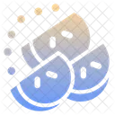 Apple slices  Icon