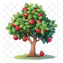 Apple Tree Tree Nature Icon