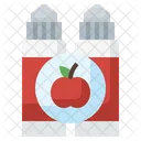 Apple Vaping Vape Icon