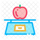 Apple Weight Scale  Icon