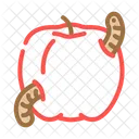 Apple Worm  Icon