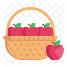 Apples Basket  Icon