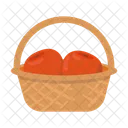 Apples Basket Autumn Fall Icon