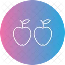 Apples Fruit Food Icon