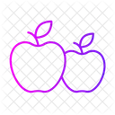 Apples Fruit Food Icon