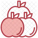 Apples Apple Healthy Food Icon
