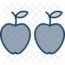 Apples Fruit Food Icon