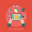 Application Program Concept Icon