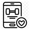 Application Tracker De Fitness Application De Fitness Icône