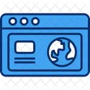Application Browser Content Management Icon