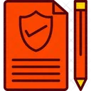 Application Contract Document Icon
