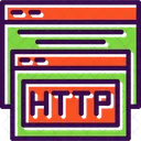 Application Browser Coding Icon