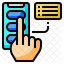 Application Touch Hand Icon