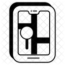 Application de localisation mobile  Icône