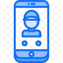 Telephone Appel Homme Icône