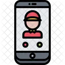 Telephone Appel Homme Icône