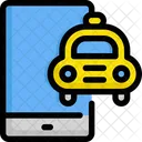 Application de taxi mobile  Icône