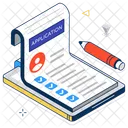 Document Mark Board Icon