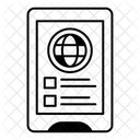 Application Form Application Online Form Icon