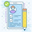 Online Form Web Form Registration Form Icon