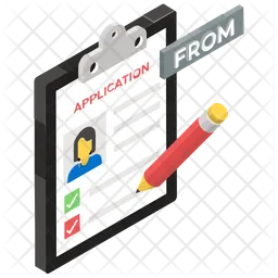 Application Form  Icon
