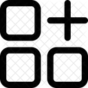 Application Add Application New Add Square Programming Line Icon