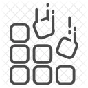 Application Backup Defragment Icon