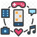 Application Smartphone Technology Icon