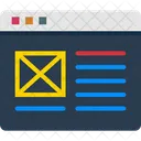Application Browser Content Development Icon