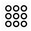 Pattern Lock Protection Icon