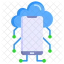 Application Cloud Computing Cloud Data Icon