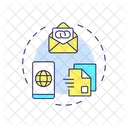 Application Layer Tcpip Network Protocol Icon