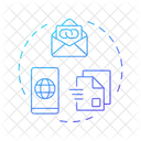 Application Layer Tcpip Network Protocol Icon