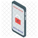 Application Pour Maison Intelligente Mode Eco Application Eco Icône