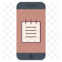 Notepad Phone Contact Icon