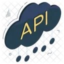 Api Application Programming Interface Cloud Technology Icon