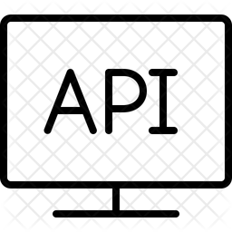 Application Programming Interface Icon - Download in Line Style