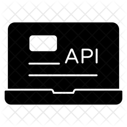Application Programming Interface Icon - Download in Glyph Style image.