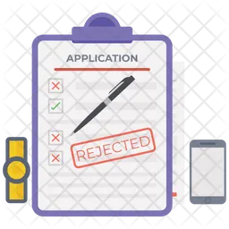 Application Rejected  Icon