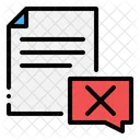 Application Rejected Icon