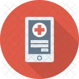 Application santé  Icône