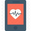 Mobile Application Sante Icône