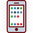 Mobile Smartphone Telephone Icône