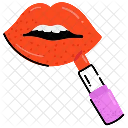 Apply Lipstick  Icon