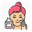 Applying cream  Icon