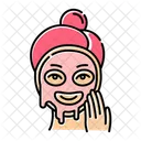 Applying liquid mask  Icon
