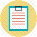 Appointment Clipboard List Icon