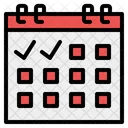 Date Time Schedule Icon