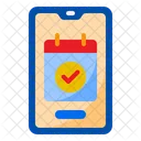 Appointment Event Smartphone Icon