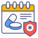 Appointment Calendar Health Icon